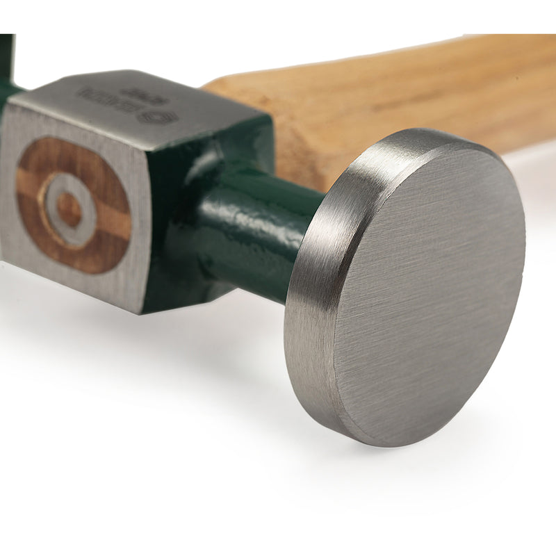 Búa gò kim loại có gai, cán gỗ Hickory SATA 92102 chiều dài 330mm, trọng lượng 390g