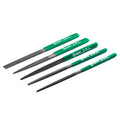 Bộ 5 dũa kim loại mini SATA 03903 215mm, thép carbon cao cấp, tay cầm chống trượt, gia công kim loại, sửa chữa cơ khí, DIY