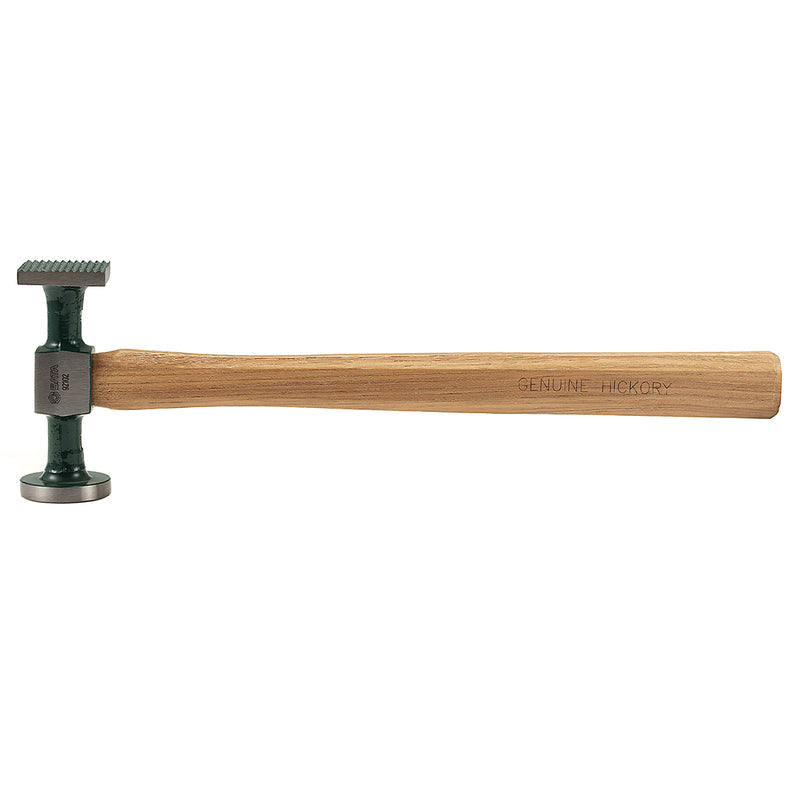 Búa gò kim loại có gai SATA 92102, cán gỗ Hickory, 330mm, 390g, heavy duty shrinking hammer