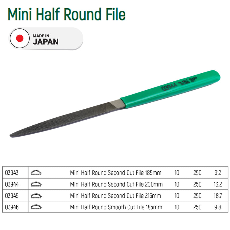 Dũa bán nguyệt mini SATA chiều dài từ 185mm - 215mm