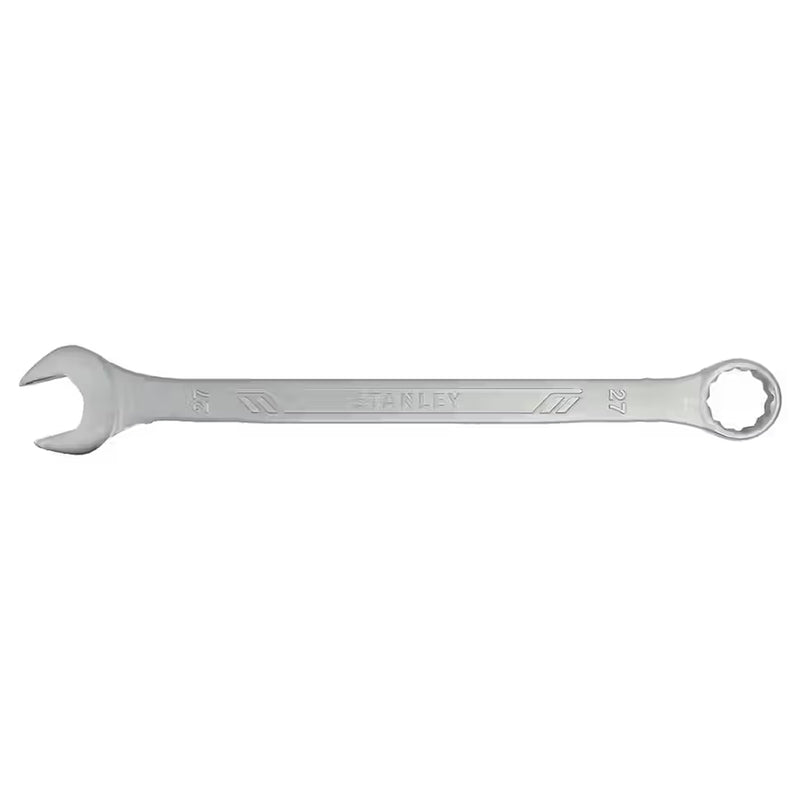 Cờ lê vòng miệng hệ mét Stanley STMT72824-8B kích thước 27mm chất liệu thép Cr-V mạ bóng