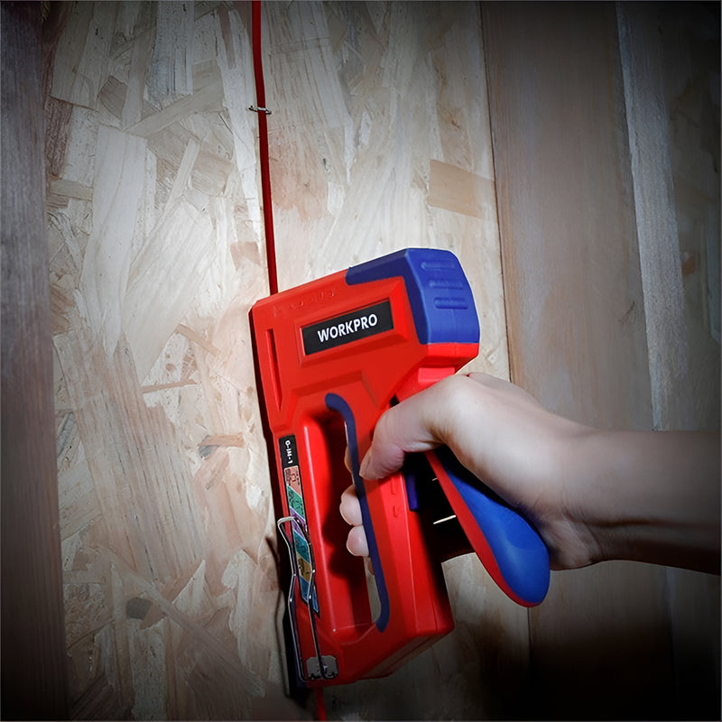 Kìm bấm đinh ghim đa năng 6 chức năng, có thể dùng nhiều loại đinh ghim Workpro WP223002