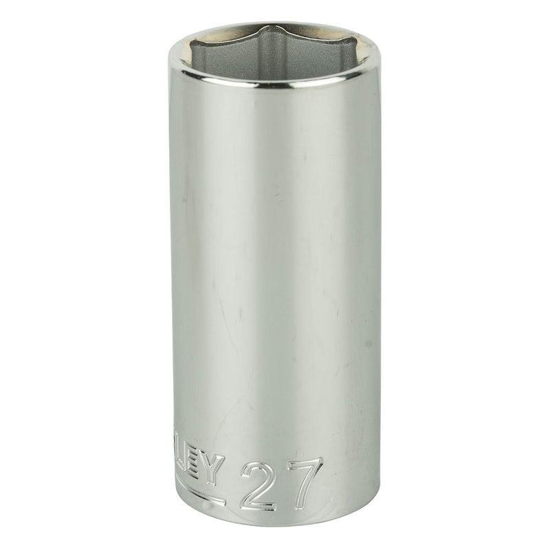 Đầu tuýp thân dài 6 cạnh, cốt 1/2 inch Stanley kích thước từ 10mm - 32mm
