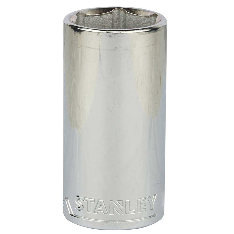 Đầu tuýp thân dài 6 cạnh, cốt 1/2 inch Stanley kích thước từ 10mm - 32mm