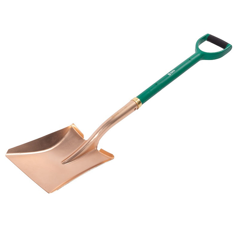 Xẻng đầu vuông chống tia lửa điện Beryllium Bronze SATA 31292 chiều dài 1100mm.