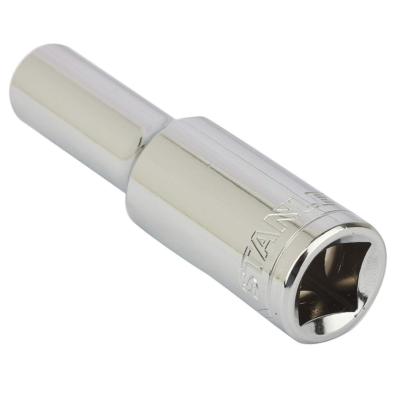 Đầu tuýp thân dài 6 cạnh, cốt 1/2 inch Stanley kích thước từ 10mm - 32mm