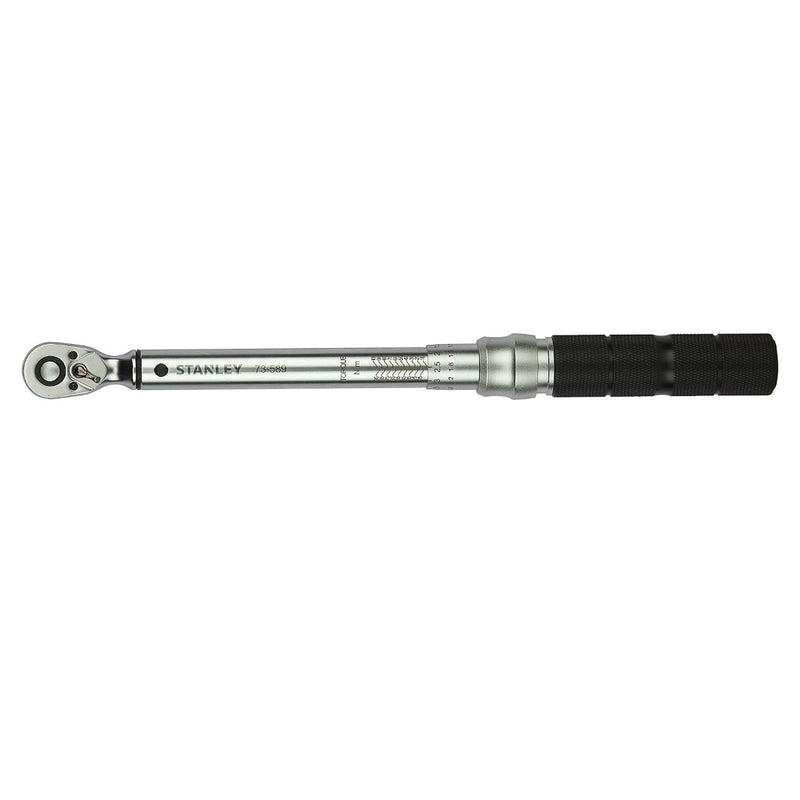 Cần siết lực tự động cốt 1/2 inch Stanley STMT73589-8 dải lực 20Nm-100Nm tay cầm nhôm Anod hóa màu đen tiêu chuẩn ISO 6789