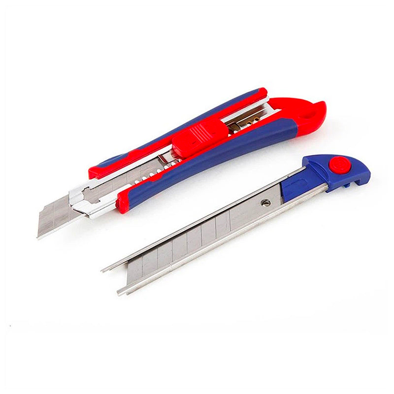 Dao rọc giấy cán nhựa tự động khóa lưỡi Workpro