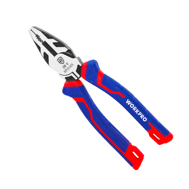 Kìm răng thép CR-V, tay cầm bằng nhựa chống trượt Workpro