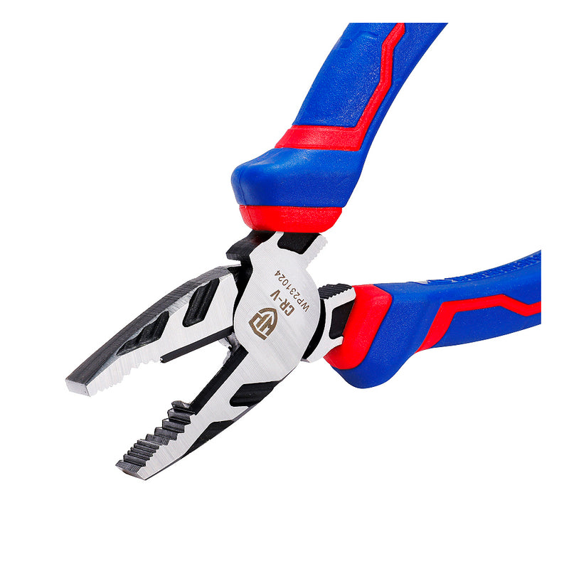 Kìm răng thép CR-V, tay cầm bằng nhựa chống trượt Workpro