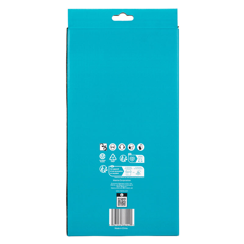 Hộp 3 giấy nhám băng sợi không dệt, loại thô, cho kim loại Makita D-80977 kích thước 40mm x 760mm