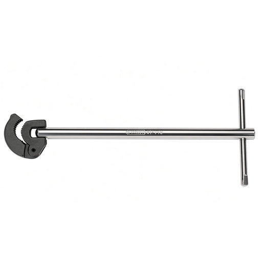 Cờ lê chuyên dùng mở lavabo Stanley 87-448 kích thước 279mm (11 inch) cán chữ T trượt bằng thép mạ sáng bóng