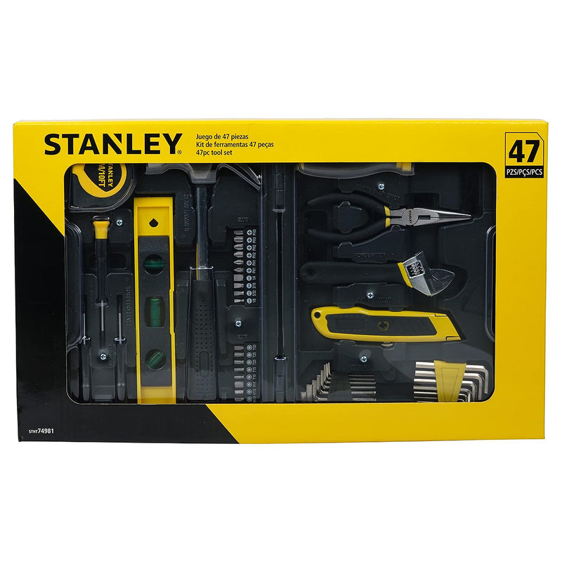 Bộ dụng cụ tổng hợp cơ bản cho gia đình 47 chi tiết Stanley STHT74981