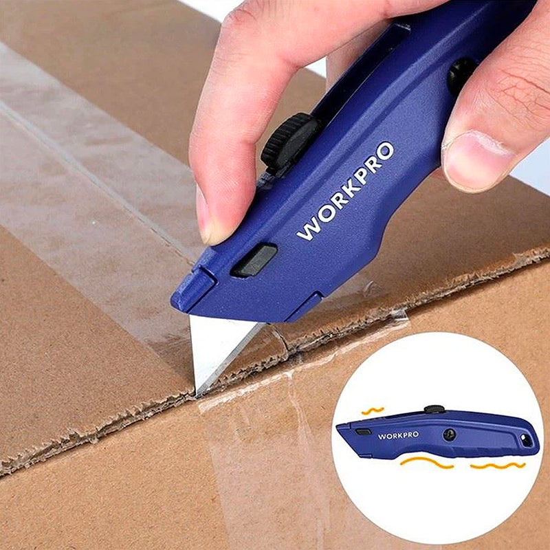 Dao rọc đa năng thân nhôm, thay lưỡi nhanh (Có nhiều màu để chọn lựa) Workpro