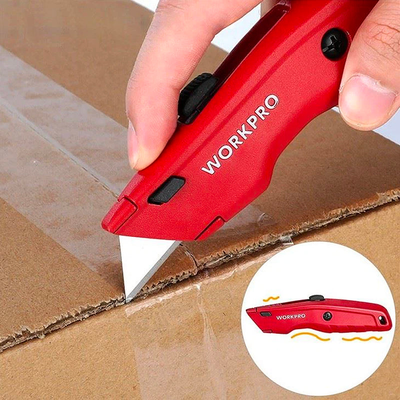 Dao rọc đa năng thân nhôm, thay lưỡi nhanh (Có nhiều màu để chọn lựa) Workpro
