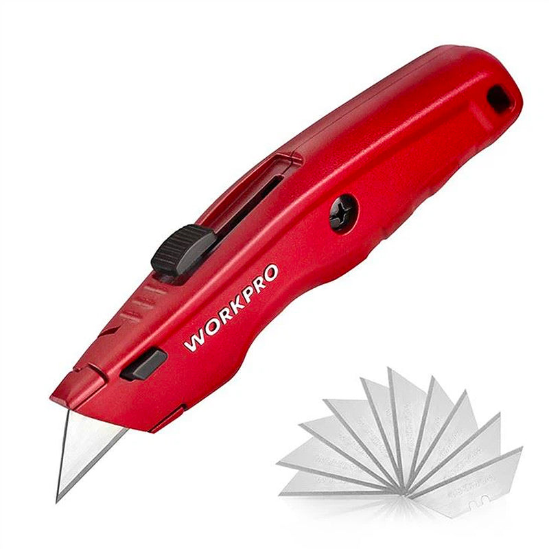 Dao rọc đa năng thân nhôm, thay lưỡi nhanh (Có nhiều màu để chọn lựa) Workpro