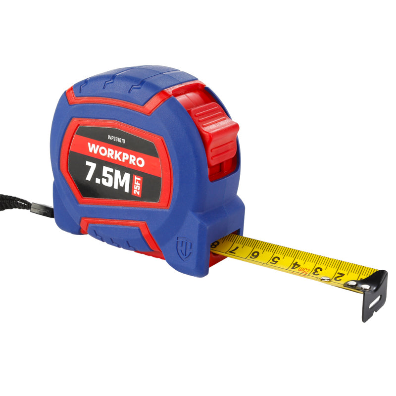 Thước kép thép phủ nylon, số đo hệ met và inch, vỏ chống sốc loại tốt Workpro
