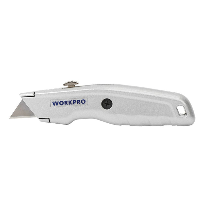 Dao rọc đa năng thân nhôm, lưỡi dao trượt Workpro WP213006