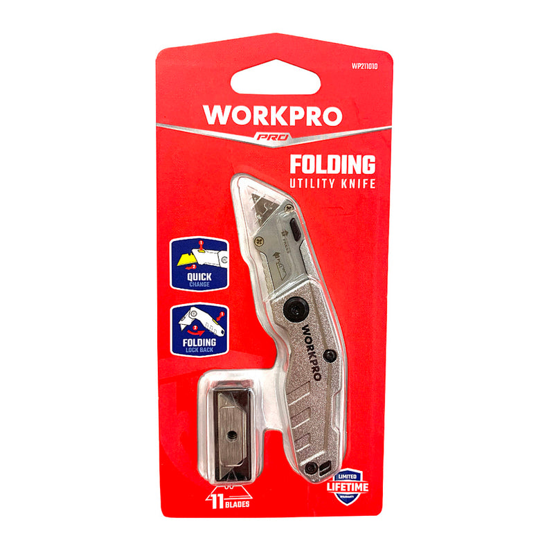 Dao đa năng thân nhôm thay lưỡi nhanh Workpro WP211010