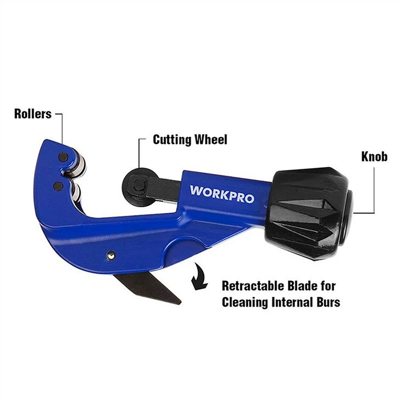 Dao cắt ống đồng 3-32mm (1/8 inches-1-1/4 inches), thân dao bằng nhôm nhẹ Workpro WP301005