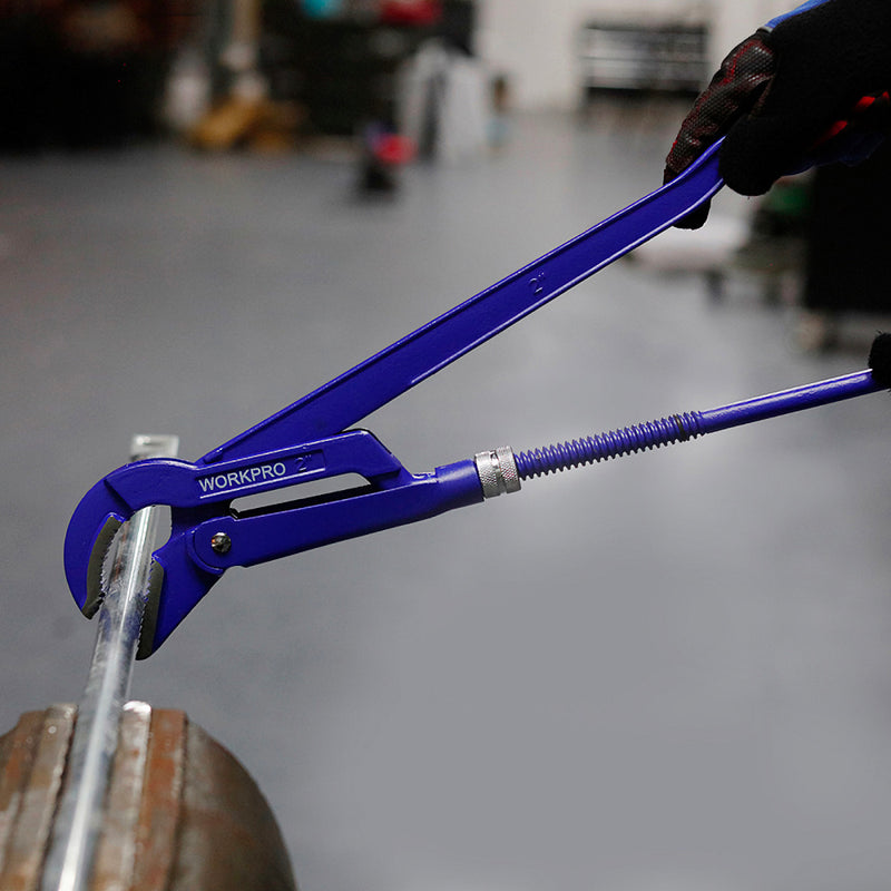 Mỏ lết răng mở nhanh, hàm xéo 45 độ (mỏ lết kiểu Thuỵ điển) Workpro