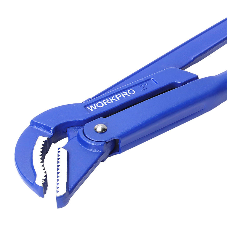 Mỏ lết răng mở nhanh, hàm xéo 45 độ (mỏ lết kiểu Thuỵ điển) Workpro