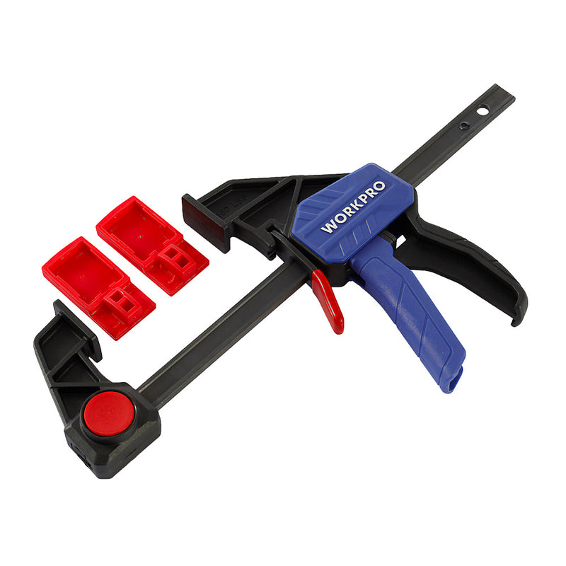 Cảo bóp nhanh, lực bóp 70kg, có cần xả nhanh, có thể chuyển sang chế độ nong rộng Workpro