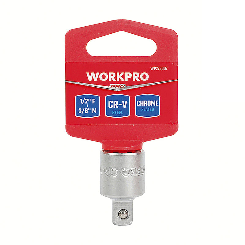 Đầu chuyển đổi lỗ cốt gắn đầu tuýp và cần siết, vật liệu thép CR-V Workpro