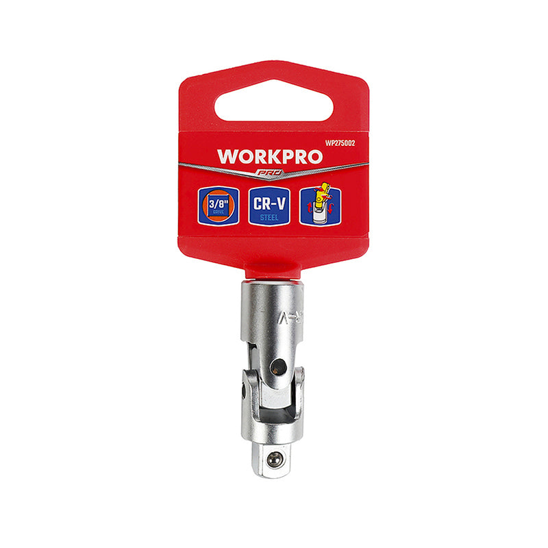 Đầu nối lắc léo gắn đầu tuýp và cần siết, thép CR-V mạ chrome bóng Workpro
