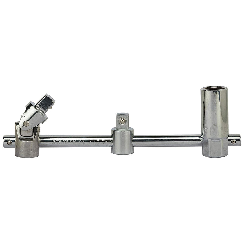 Bộ đầu tuýp kèm cần siết hệ inch,  cốt 1/2 inch, 25 chi tiết Stanley 86-478 kích thước từ 1/4 inch đến 1-1/4 inch