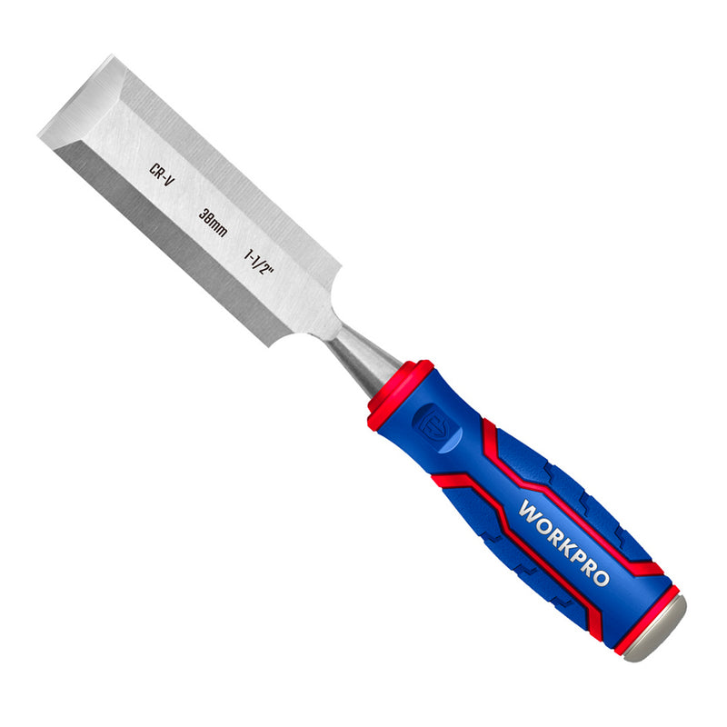 Đục gỗ bằng thép CR-V tay cầm bằng nhựa chống trượt Workpro