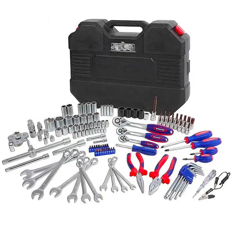 Bộ công cụ cơ khí tổng hợp 123 món đựng trong vali Workpro WP003066