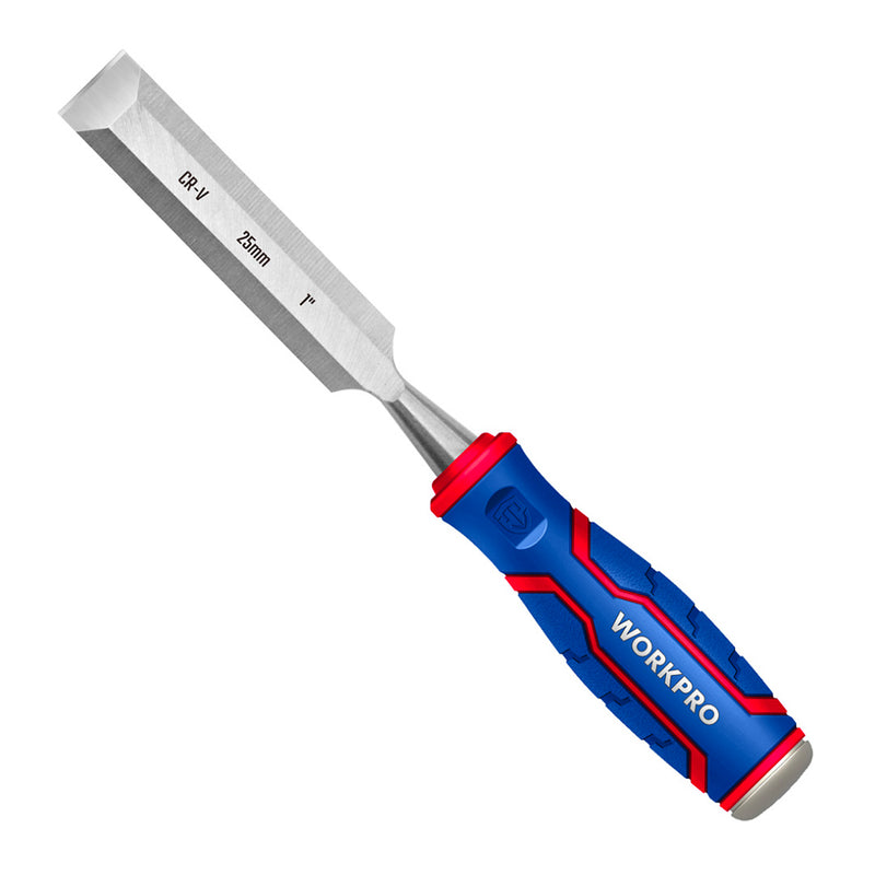 Đục gỗ bằng thép CR-V tay cầm bằng nhựa chống trượt Workpro