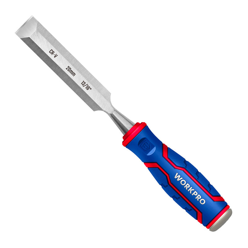 Đục gỗ bằng thép CR-V tay cầm bằng nhựa chống trượt Workpro