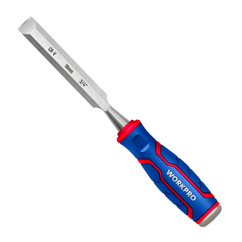 Đục gỗ bằng thép CR-V tay cầm bằng nhựa chống trượt Workpro