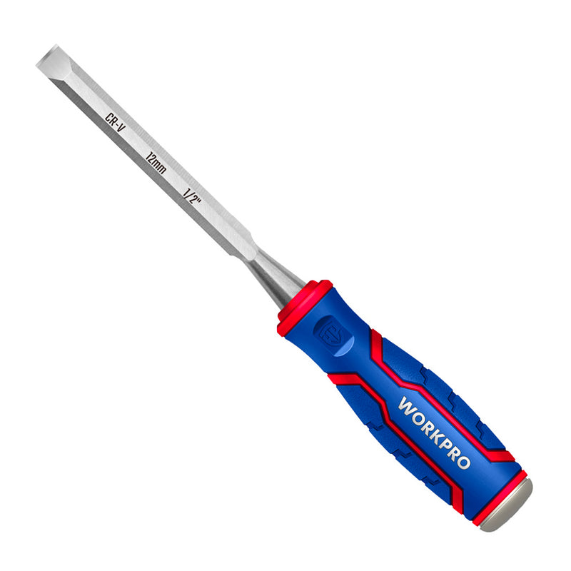Đục gỗ bằng thép CR-V tay cầm bằng nhựa chống trượt Workpro