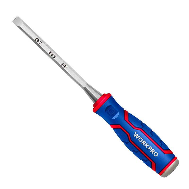 Đục gỗ bằng thép CR-V tay cầm bằng nhựa chống trượt Workpro