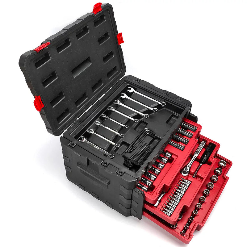 Bộ công cụ cơ khí 320 món các loại có hộp đựng Workpro W003055