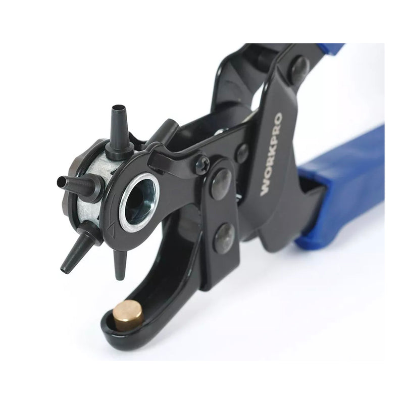 Kìm bấm lỗ thiết kế tiết kiệm lực bấm Workpro WP231077 (mã cũ Workpro W031063)