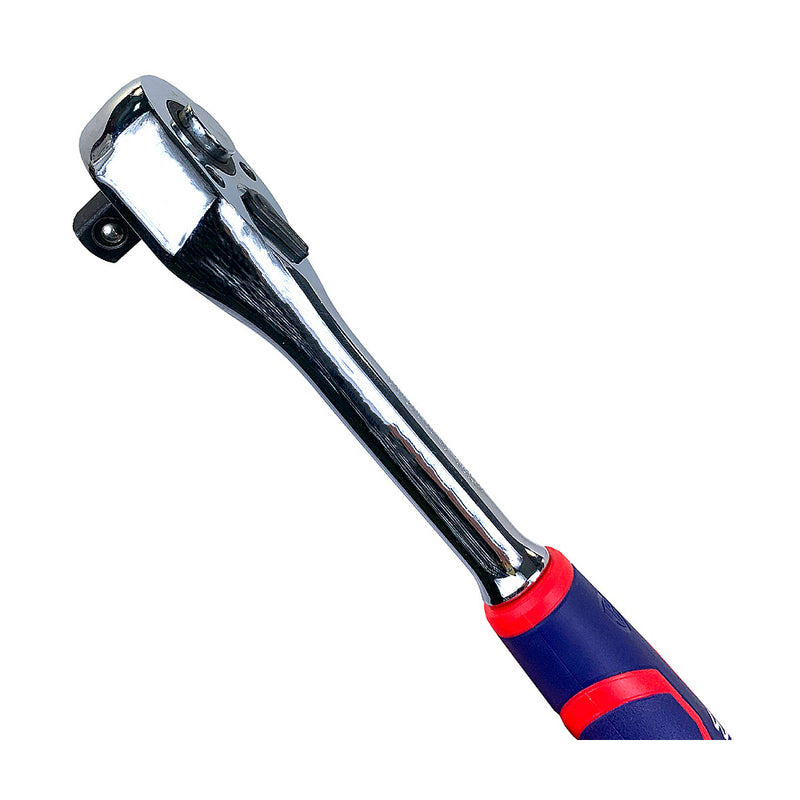 Cần siết tự động gắn đầu tuýp, vật liệu thép chrome, tay cầm bằng nhựa chống trượt Workpro