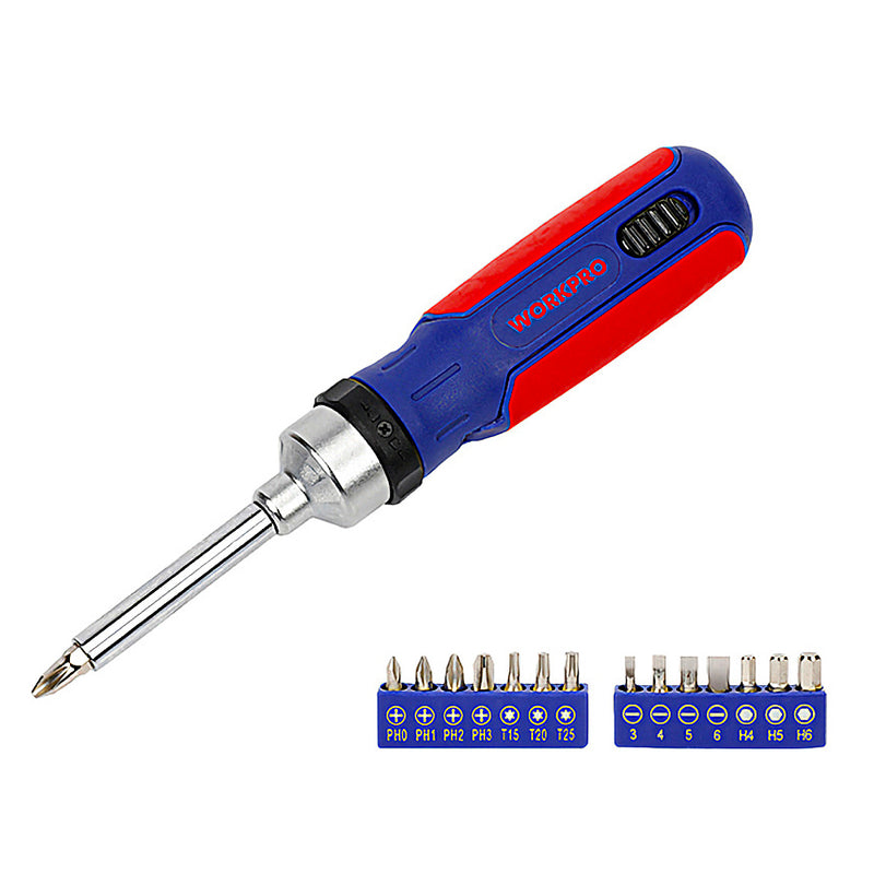 Bộ tua vít đa năng tổng hợp nhiều đầu vít 15 trong 1 Workpro WP221061