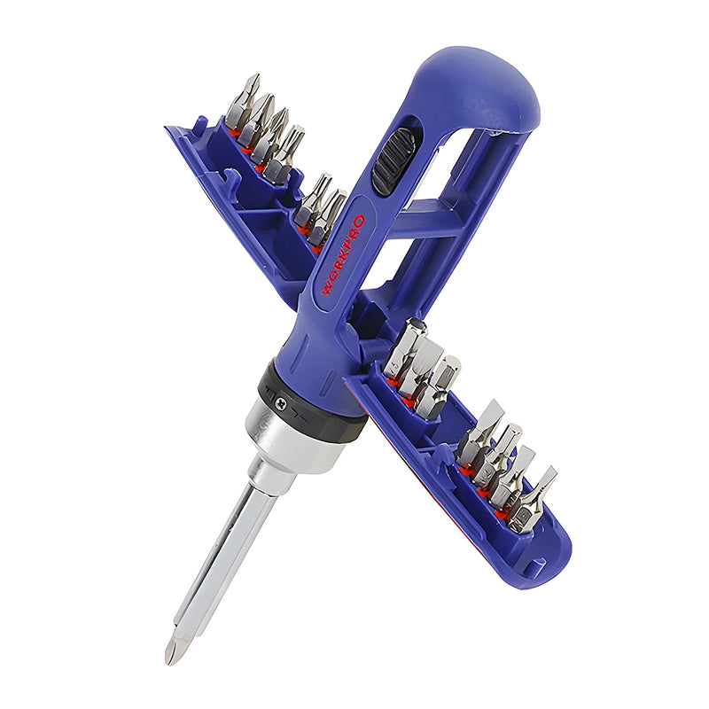 Bộ tua vít đa năng tổng hợp nhiều đầu vít 15 trong 1 Workpro WP221061