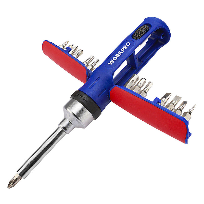 Bộ tua vít đa năng tổng hợp nhiều đầu vít 15 trong 1 Workpro WP221061