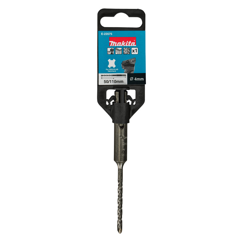 Mũi khoan bê tông Makita E-23575 đường kính mũi 4mm, dài 100mm, đuôi gài SDS-Plus