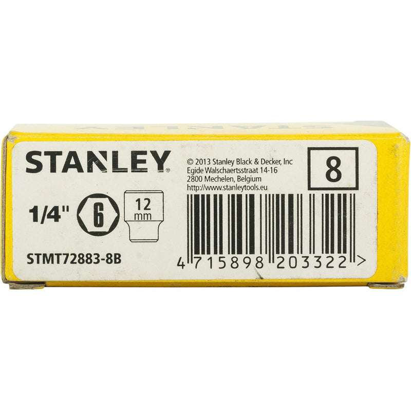 Đầu tuýp 6 cạnh cốt 1/4 inch Stanley kích thước từ 3.5mm - 14mm