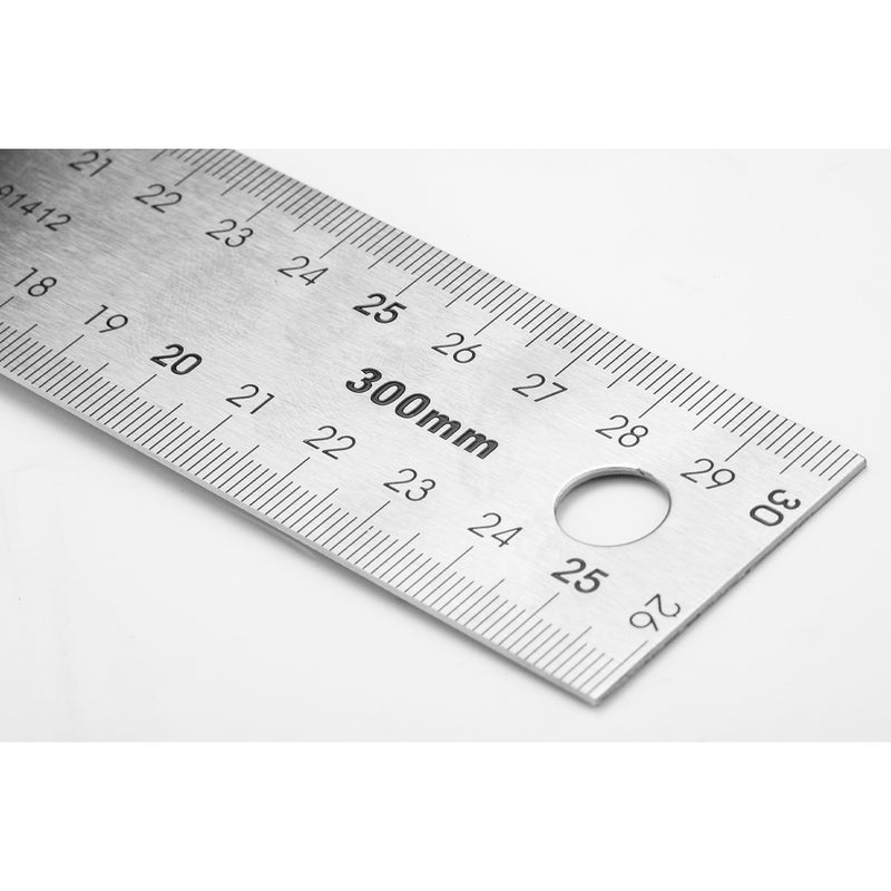 Thước ê ke, chất liệu Inox SATA thang đo từ 200mm - 300mm