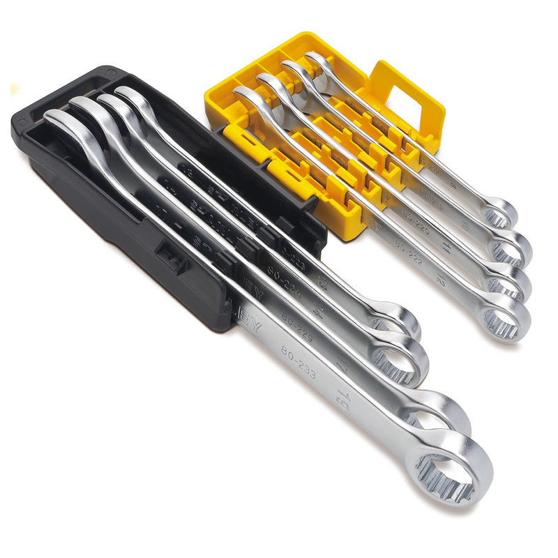 Bộ cờ lê vòng miệng hệ mét, 8 chi tiết Stanley STMT78099-8 kích thước từ 8mm - 19mm