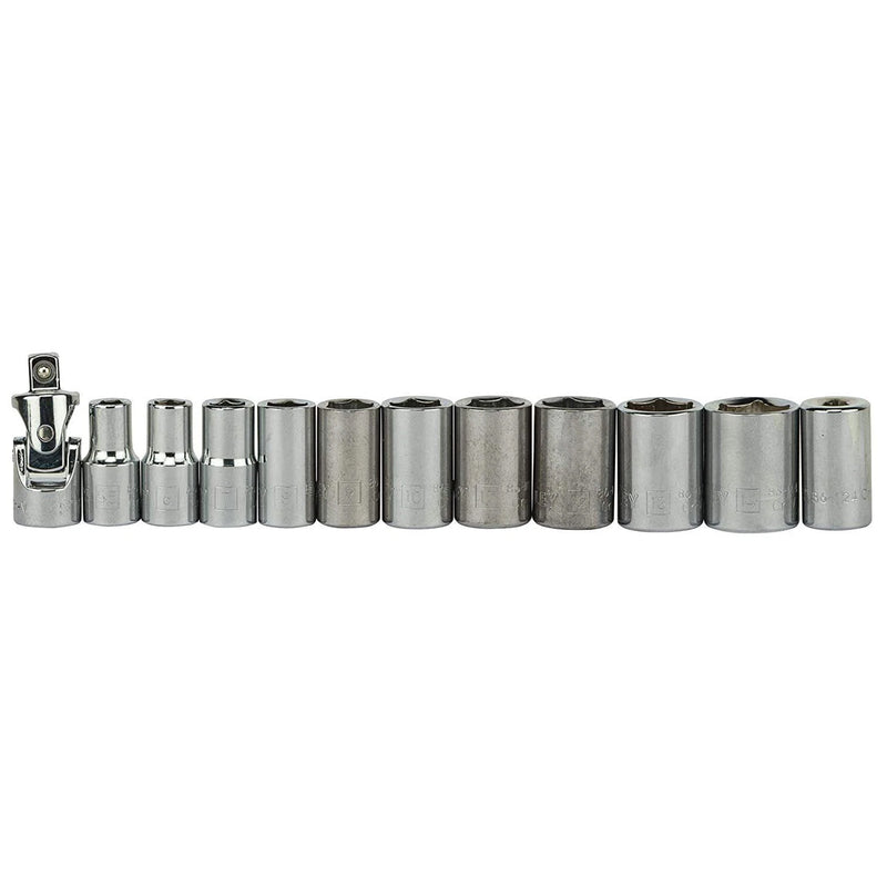 Bộ đầu tuýp cốt 1/2 inch và 1/4 inch kết hợp, 72 chi tiết Stanley STMT82831-1-12