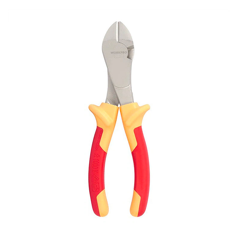 Kìm cắt đầu nặng 180mm (7 inches) cách điện 1000V chuẩn VDE, thép CR-V Workpro WP342015