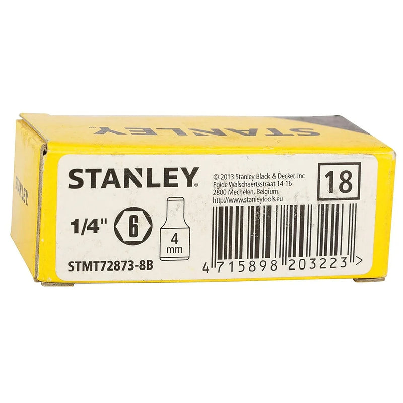 Đầu tuýp 6 cạnh cốt 1/4 inch Stanley kích thước từ 3.5mm - 14mm